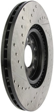 Load image into Gallery viewer, StopTech Slotted &amp; Drilled Sport Brake Rotor - Side View