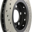 Load image into Gallery viewer, StopTech Slotted &amp; Drilled Sport Brake Rotor - Side View