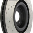 Load image into Gallery viewer, StopTech Slotted &amp; Drilled Sport Brake Rotor - Main Product View