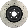 Load image into Gallery viewer, StopTech Slotted &amp; Drilled Sport Brake Rotor - Back View