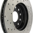 Load image into Gallery viewer, StopTech Slotted &amp; Drilled Sport Brake Rotor - Side View