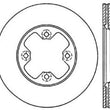 Load image into Gallery viewer, StopTech Slotted &amp; Drilled Sport Brake Rotor - Side View