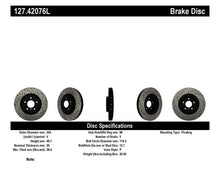 Load image into Gallery viewer, StopTech Slotted &amp; Drilled Sport Brake Rotor - Additional View 7