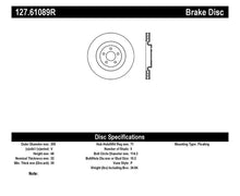Load image into Gallery viewer, StopTech Slotted &amp; Drilled Sport Brake Rotor - Side View