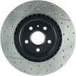 Load image into Gallery viewer, StopTech Slotted &amp; Drilled Sport Brake Rotor - Main Product View