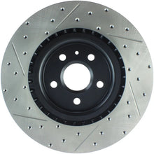 Load image into Gallery viewer, StopTech Slotted &amp; Drilled Sport Brake Rotor - Main Product View