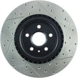 Load image into Gallery viewer, StopTech Slotted &amp; Drilled Sport Brake Rotor - Main Product View