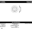 Load image into Gallery viewer, StopTech Slotted &amp; Drilled Sport Brake Rotor - Back View