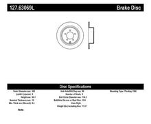Load image into Gallery viewer, StopTech Slotted &amp; Drilled Sport Brake Rotor - Back View