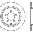 Load image into Gallery viewer, StopTech Slotted &amp; Drilled Sport Brake Rotor - Back View