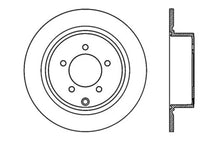 Load image into Gallery viewer, StopTech Slotted &amp; Drilled Sport Brake Rotor - Back View