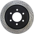Load image into Gallery viewer, StopTech Slotted &amp; Drilled Sport Brake Rotor - Main Product View