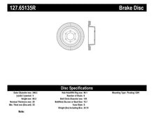 Load image into Gallery viewer, StopTech Slotted &amp; Drilled Sport Brake Rotor - Back View