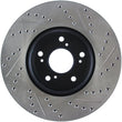 Load image into Gallery viewer, StopTech Slotted &amp; Drilled Sport Brake Rotor Front Right 13 Honda Accord Sport - Additional View 5