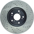 Load image into Gallery viewer, StopTech Slotted &amp; Drilled Sport Brake Rotor Front Right 13 Honda Accord Sport - Additional View 6