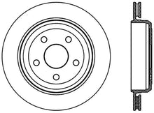 Load image into Gallery viewer, StopTech Slotted Sport Brake Rotor 11-17 Jeep Grand Cherokee (Excludes SRT8) - Main Product View