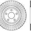 Load image into Gallery viewer, StopTech Slotted Sport Brake Rotor 11-17 Jeep Grand Cherokee (Excludes SRT8) - Main Product View