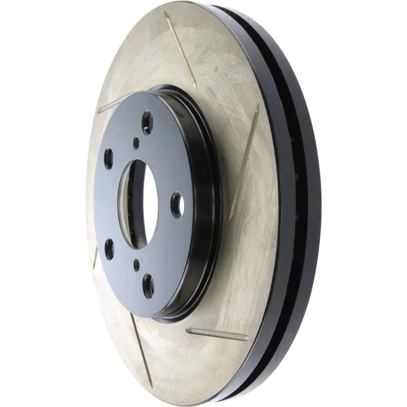 StopTech Slotted Sport Brake Rotor - Installation View