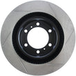 Load image into Gallery viewer, StopTech Slotted Sport Brake Rotor - Side View