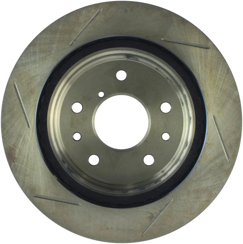 StopTech Slotted Sport Brake Rotor - Side View