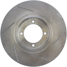 Load image into Gallery viewer, StopTech Slotted Sport Brake Rotor - Side View