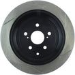 Load image into Gallery viewer, StopTech Slotted Sport Brake Rotor - Side View