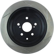 Load image into Gallery viewer, StopTech Slotted Sport Brake Rotor - Side View