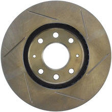 Load image into Gallery viewer, StopTech Slotted Sport Brake Rotor - Side View