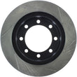 Load image into Gallery viewer, StopTech Slotted Sport Brake Rotor - Back View