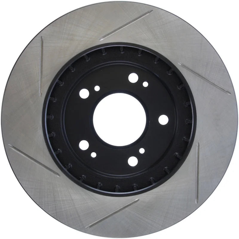 StopTech Slotted Sport Brake Rotor fits 2004-2008 2010 2011 Mitsubishi Endeavor - Back View