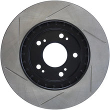Load image into Gallery viewer, StopTech Slotted Sport Brake Rotor fits 2004-2008 2010 2011 Mitsubishi Endeavor - Back View