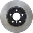 Load image into Gallery viewer, StopTech Sport 14-15 BMW 435i Rear Left Slotted Brake Rotor - Main Product View