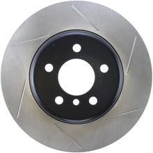 Load image into Gallery viewer, StopTech Sport 14-15 BMW 435i Rear Left Slotted Brake Rotor - Main Product View