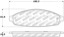 Load image into Gallery viewer, StopTech Sport Brake Pads w/Shims and Hardware - Side View
