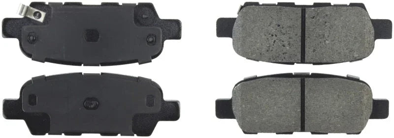 StopTech Sport Brake Pads w/Shims and Hardware - Rear - Side View