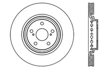 Load image into Gallery viewer, StopTech Sport Drilled &amp; Slotted Rotor - Front Right - Side View