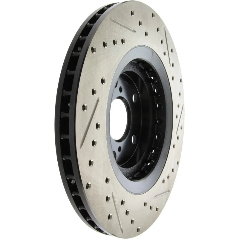 StopTech Sport Drilled & Slotted Rotor - Front Right - Additional View 5