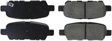 Load image into Gallery viewer, StopTech Sport Performance 10-17 Nissan 370Z Rear Brake Pads - Side View
