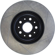 Load image into Gallery viewer, StopTech Sport Slot 16-18 Cadillac CT6 Slotted Front Right Rotor - Side View