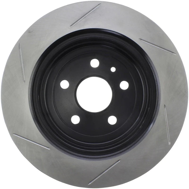StopTech Sport Slotted Rotor - Rear Left - Side View