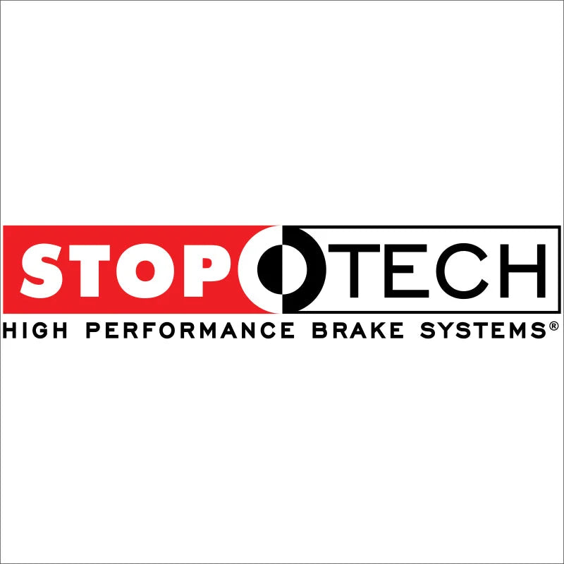 StopTech Sport Slotted Rotor Rear Right fits 2016-2023 Honda Civic / 2019-2022 Honda Insight - Installation View