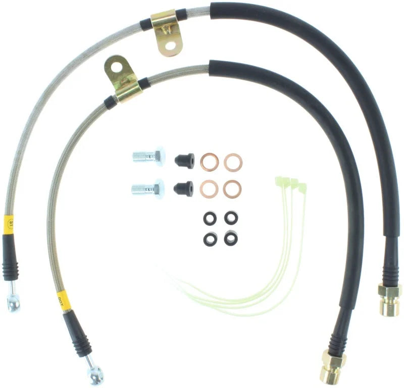 StopTech Stainless Steel Brake Lines Kit - Detail View