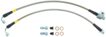Load image into Gallery viewer, StopTech Stainless Steel Rear Brake Line Kit - Installation View