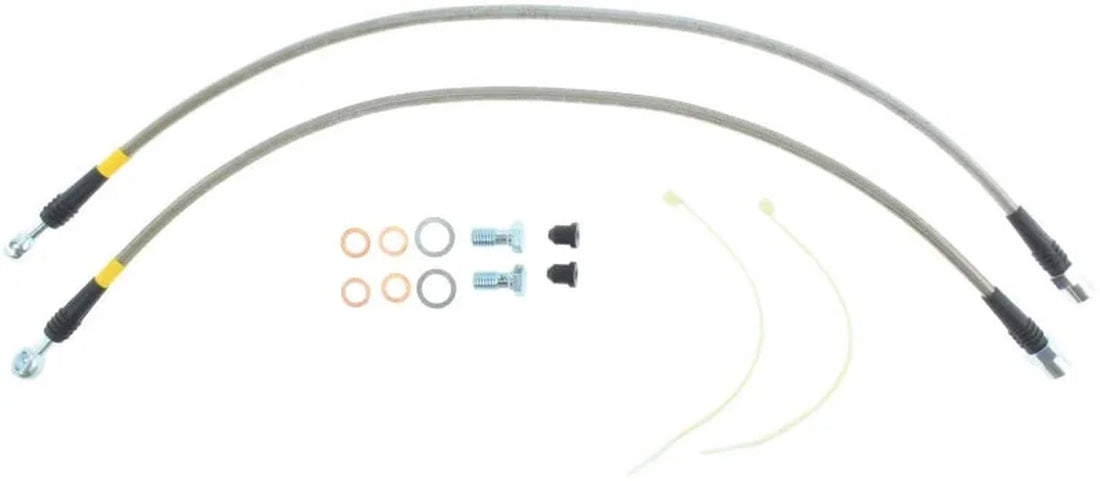 StopTech 00-06 BMW X5 Stainless Steel Rear Brake Line Kit - Additional View 6