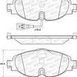 Load image into Gallery viewer, StopTech Street Brake Pads - Front - Side View