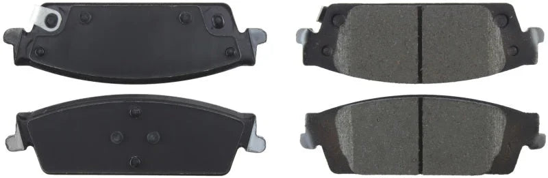 StopTech Street Brake Pads - Front/Rear - Back View