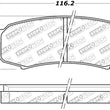 Load image into Gallery viewer, StopTech Street Brake Pads - Rear - Main Product View