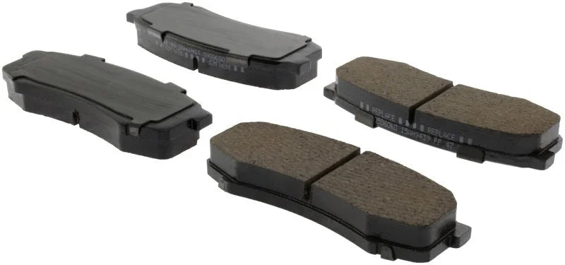 StopTech Street Brake Pads - Rear - Side View