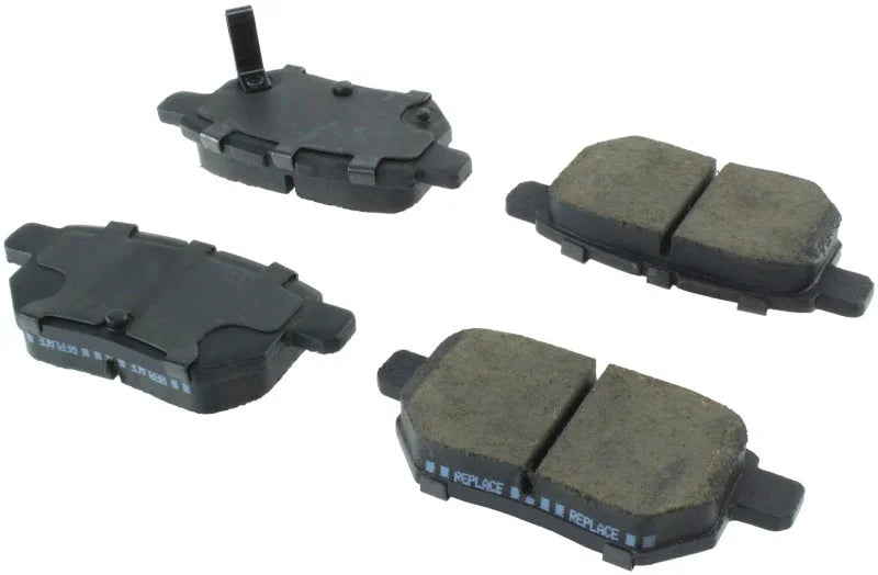 StopTech Street Brake Pads - Rears - Side View