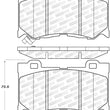 Load image into Gallery viewer, StopTech Street Select Brake Pads - Front - Main Product View